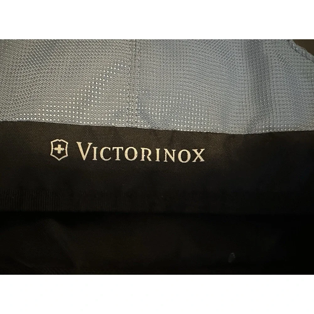 Victorinox Swiss Army Messenger Shoulder Bag Black/Blue Laptop Adjustable Straps